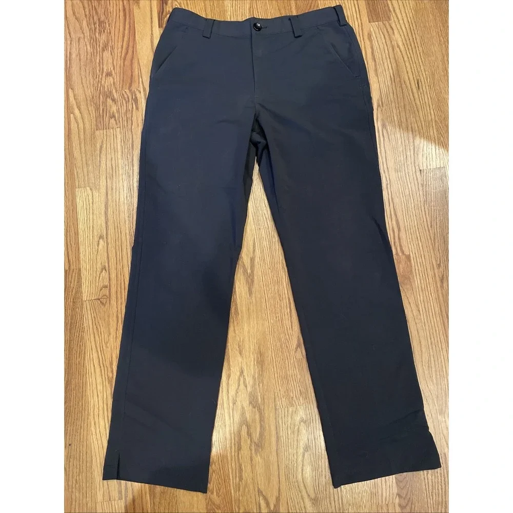 Under Armour Men's Performance Golf Pants Nylon Blend Black Size 34x34 Stretch